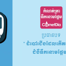 ប្រធានបទ៖ ដំបៅជើង​ដែលកើតលើអ្នកជំងឺទឹកនោមផ្អែម